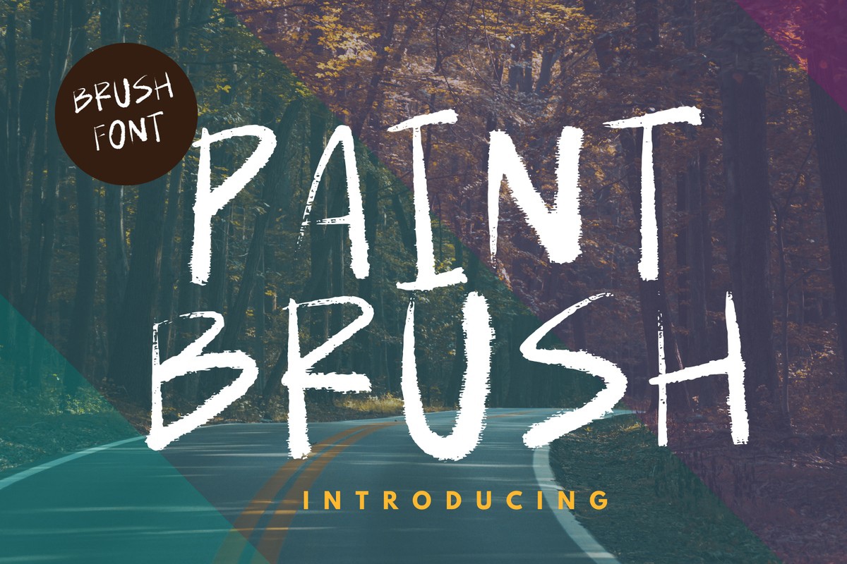 Font Paint Brush
