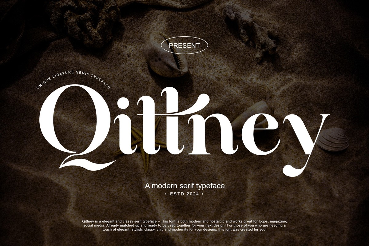 Font Qittney