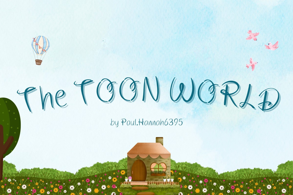 Font The Toon World