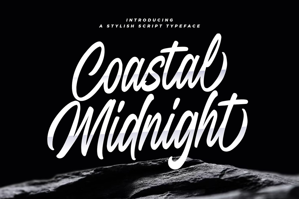 Font Coastal Midnight