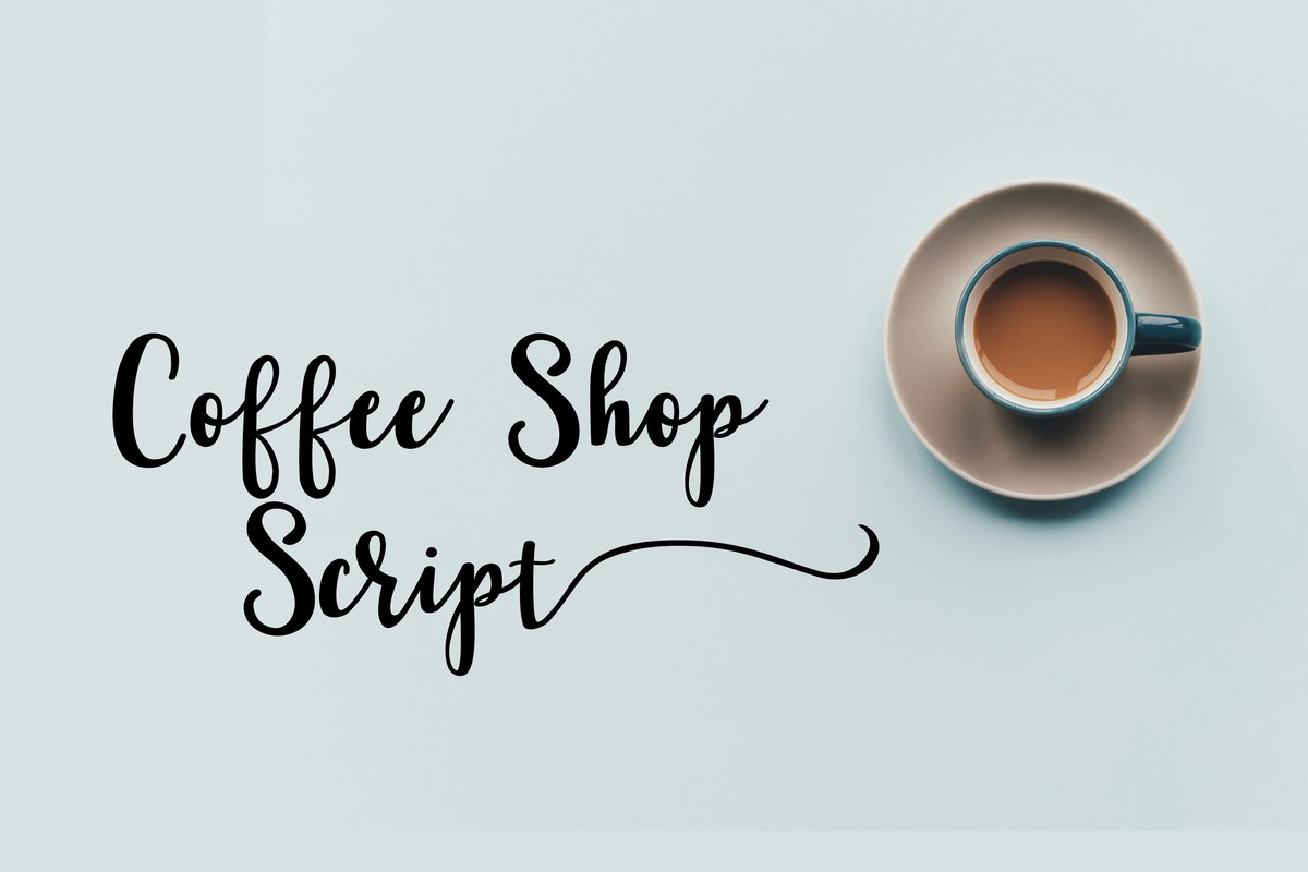 Font Coffee Shop Script