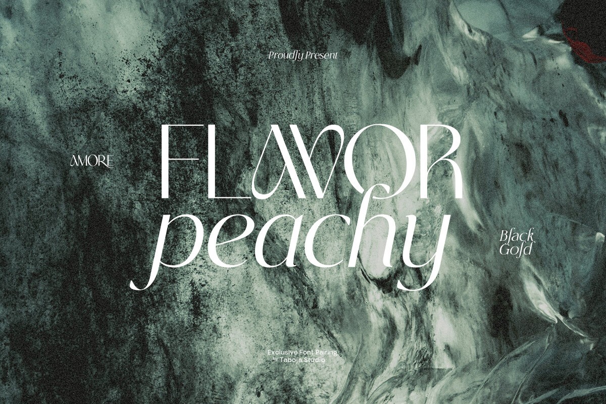 Font Flavor Peachy