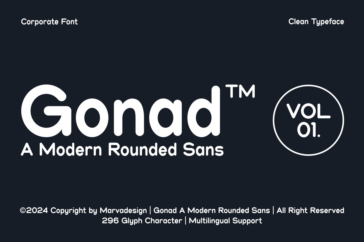 Font Gonad