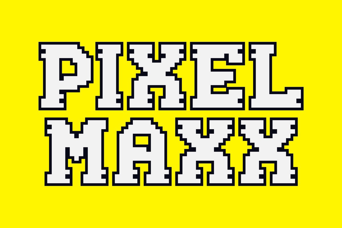 Font Pixel Maxx