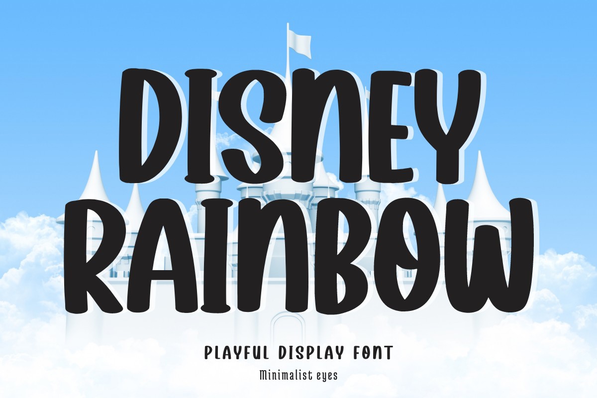 Font Disney Rainbow