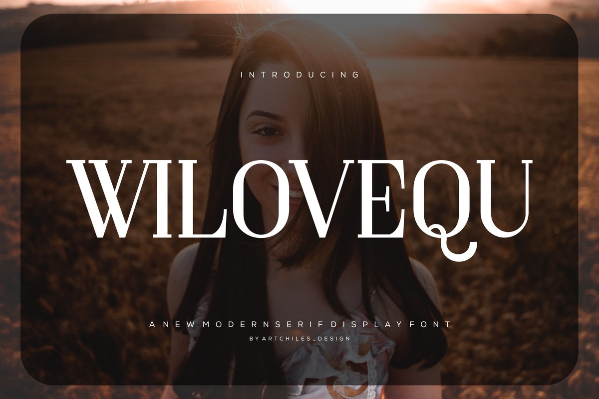 Font Wilovequ