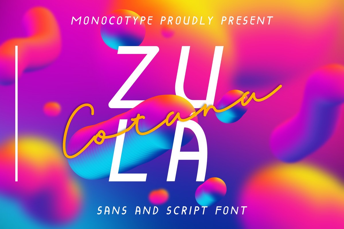 Font Zula Cotana