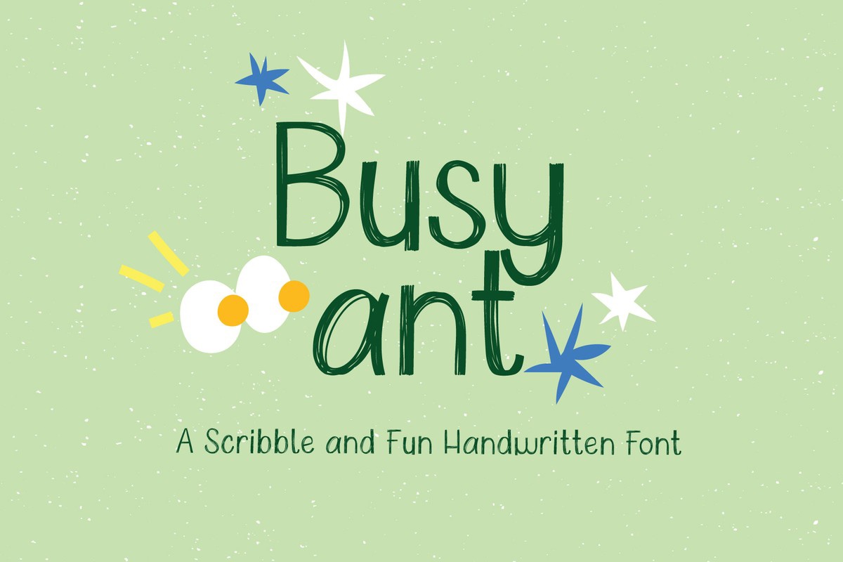 Font BusyAnt