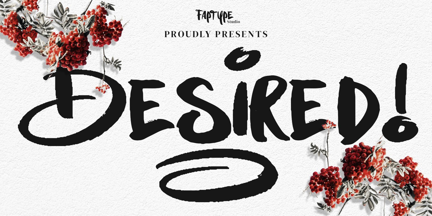 Font Desired
