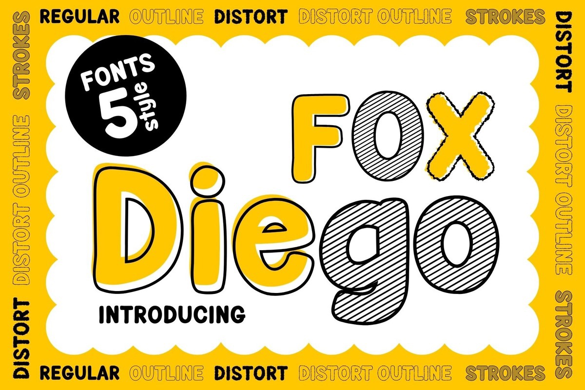 Font Fox Diego