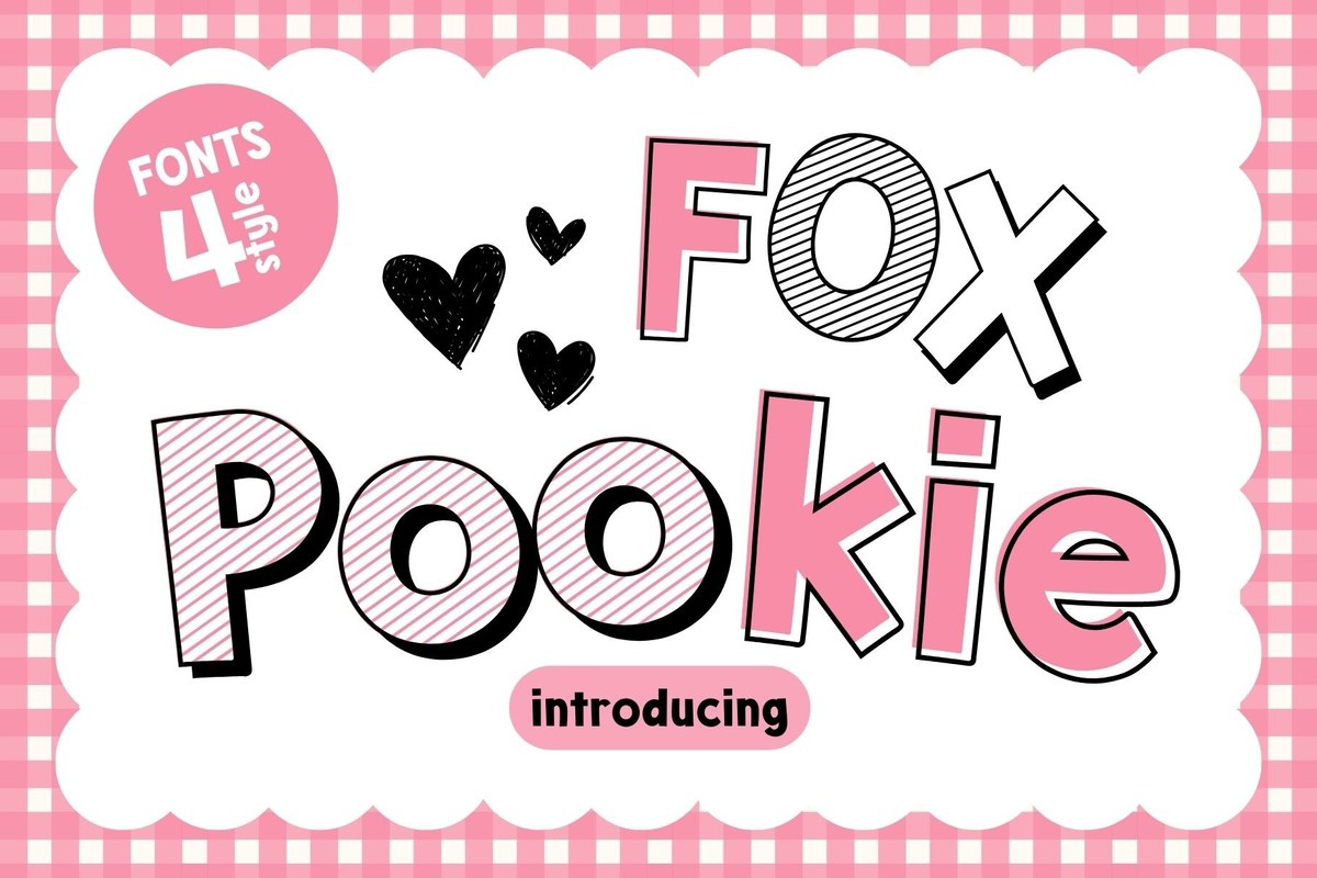 Font Fox Pookie