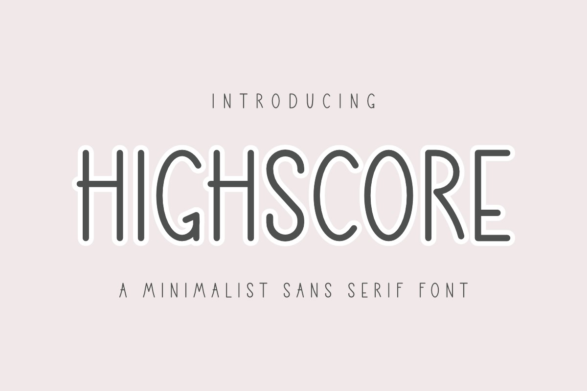 Font Highscore