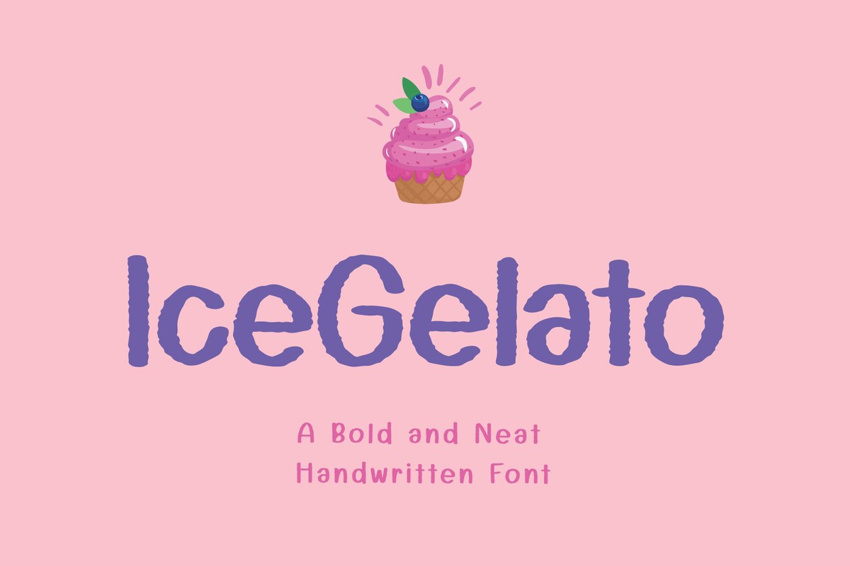 Font IceGelato