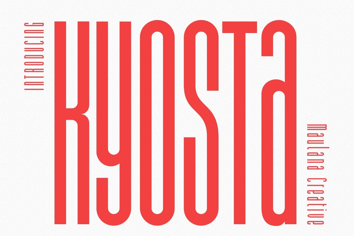 Font Kyosta Compressed
