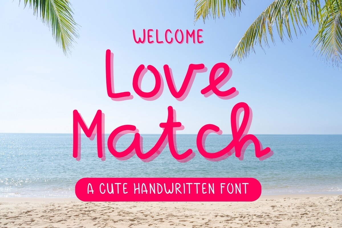 Font Love Match