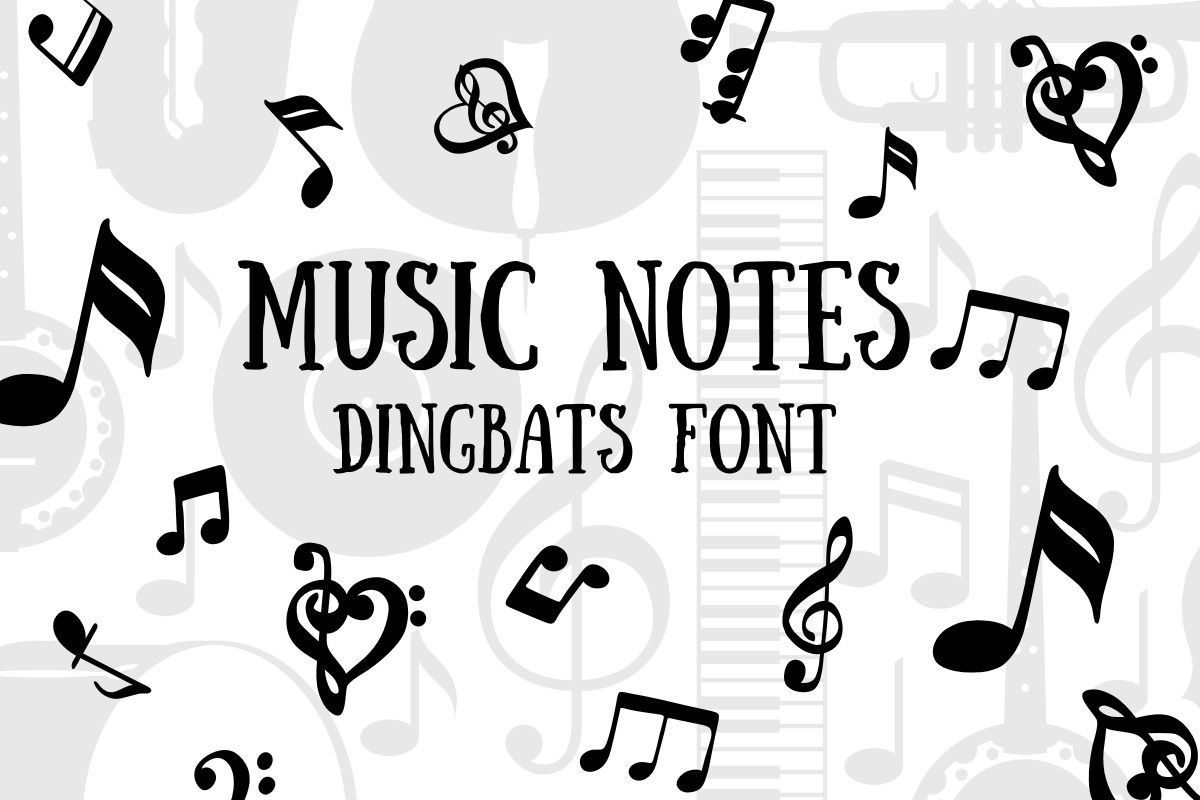 Font Music Notes