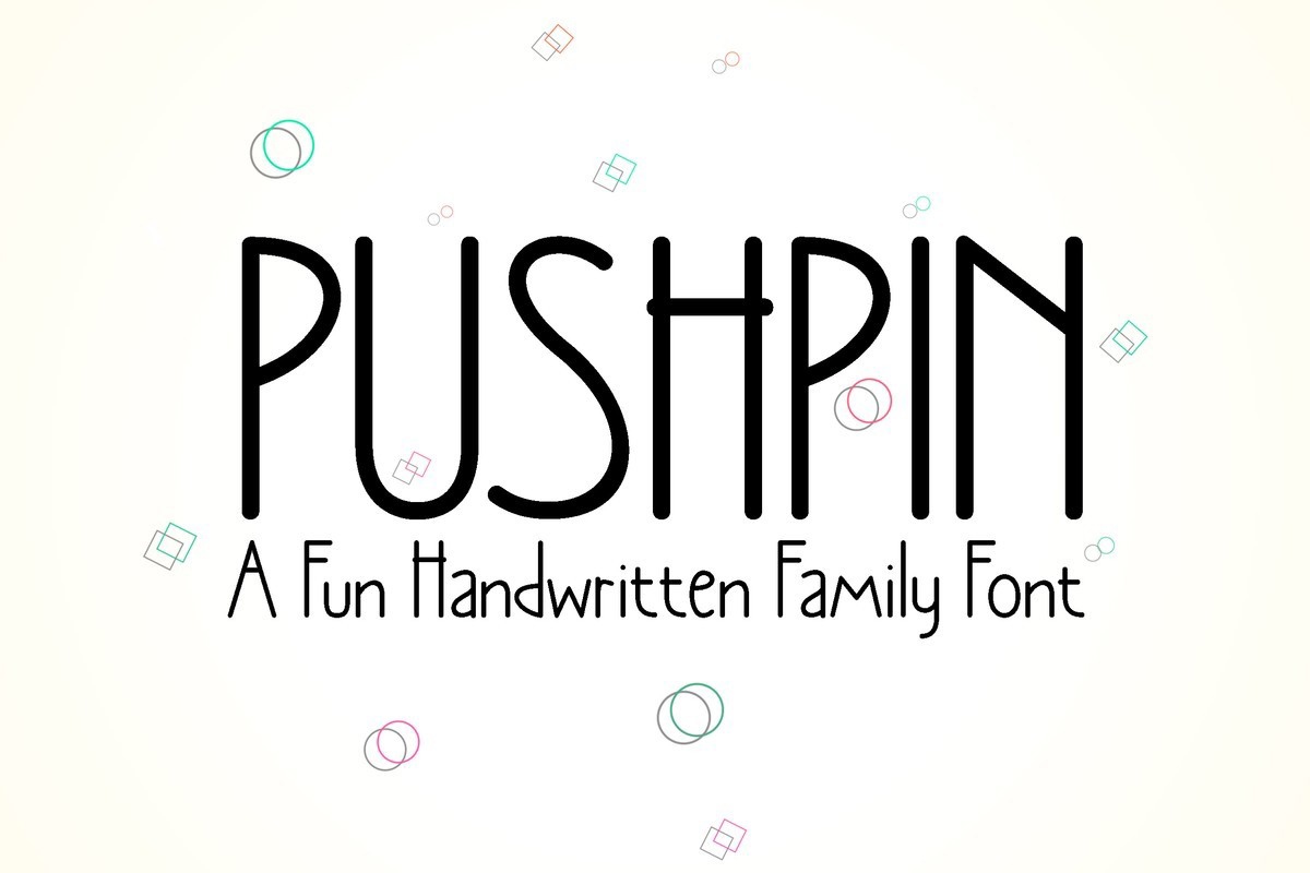 Font Pushpin