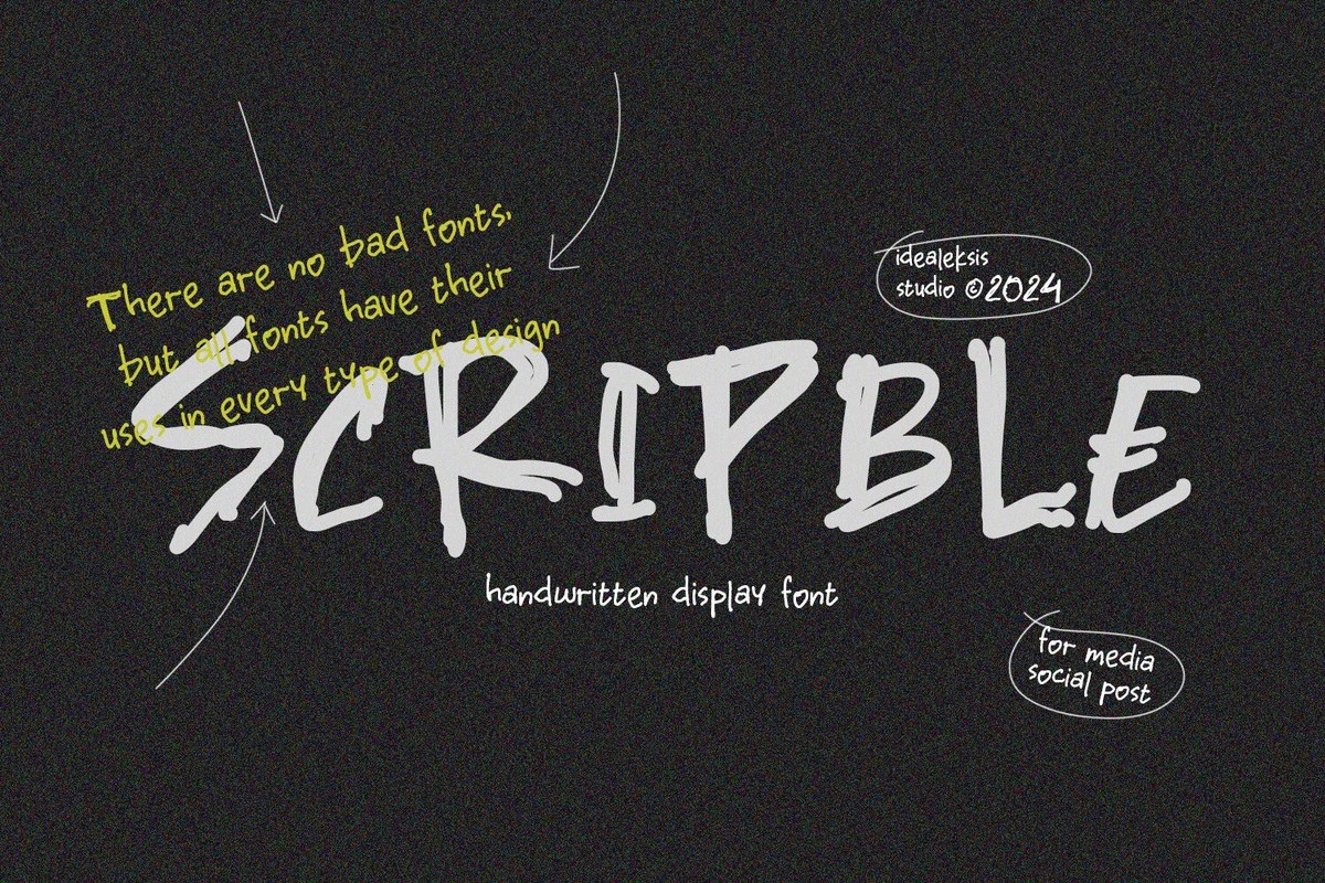 Font Scripble