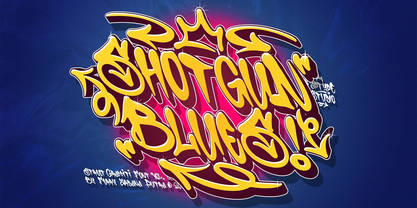 Font Shotgun Blues