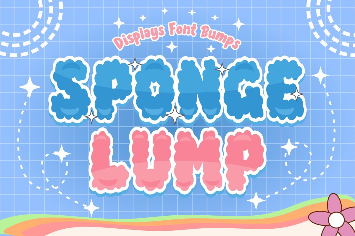 Font Sponge Lump