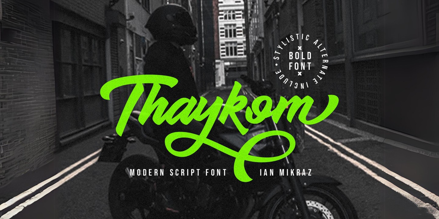 Font Thaykom