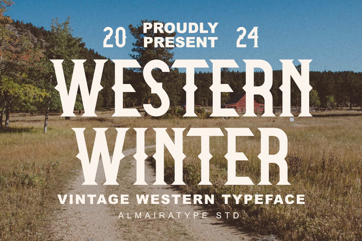 Font Western Winter
