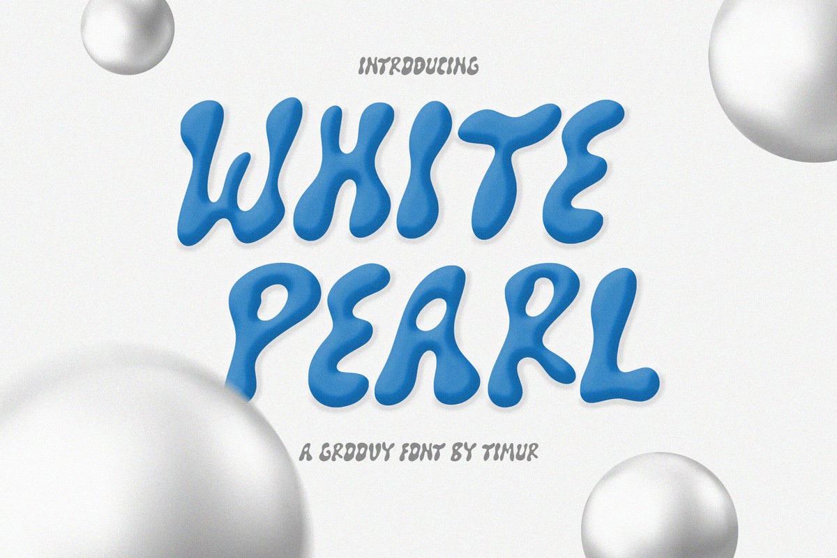 Font White Pearl