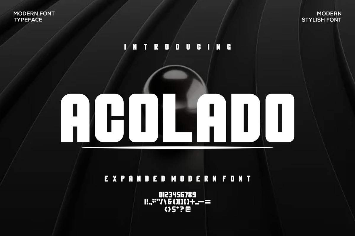 Font Acolado