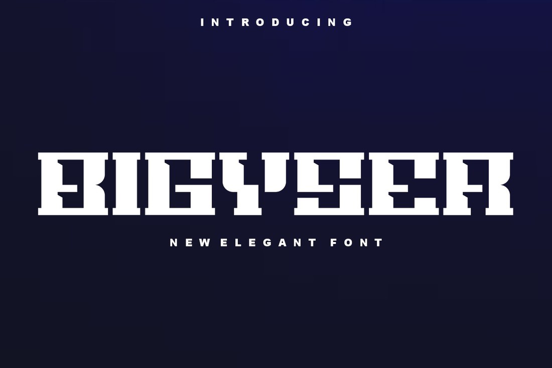 Font Bigyser