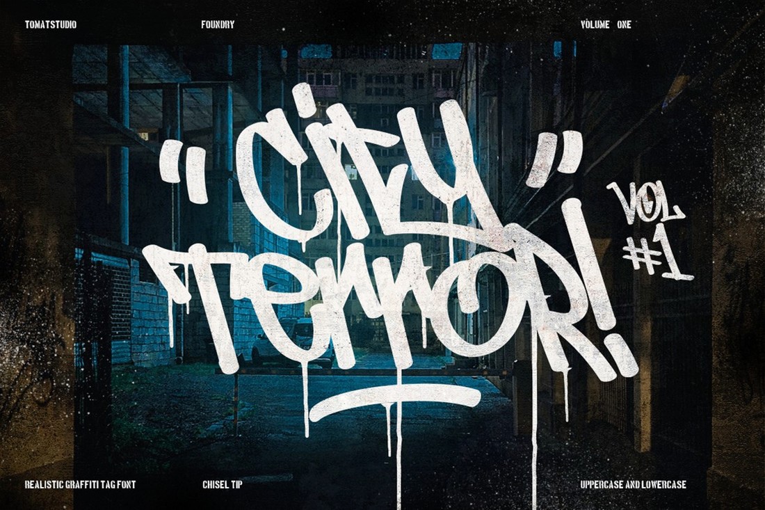 Font City Terror Vol 1