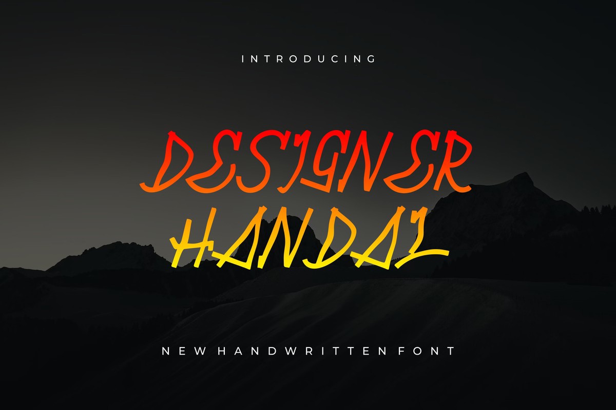 Font Designer Handal
