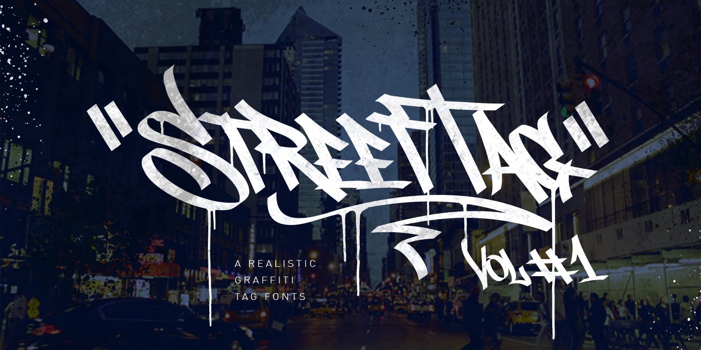 Font Street Tag Vol 1