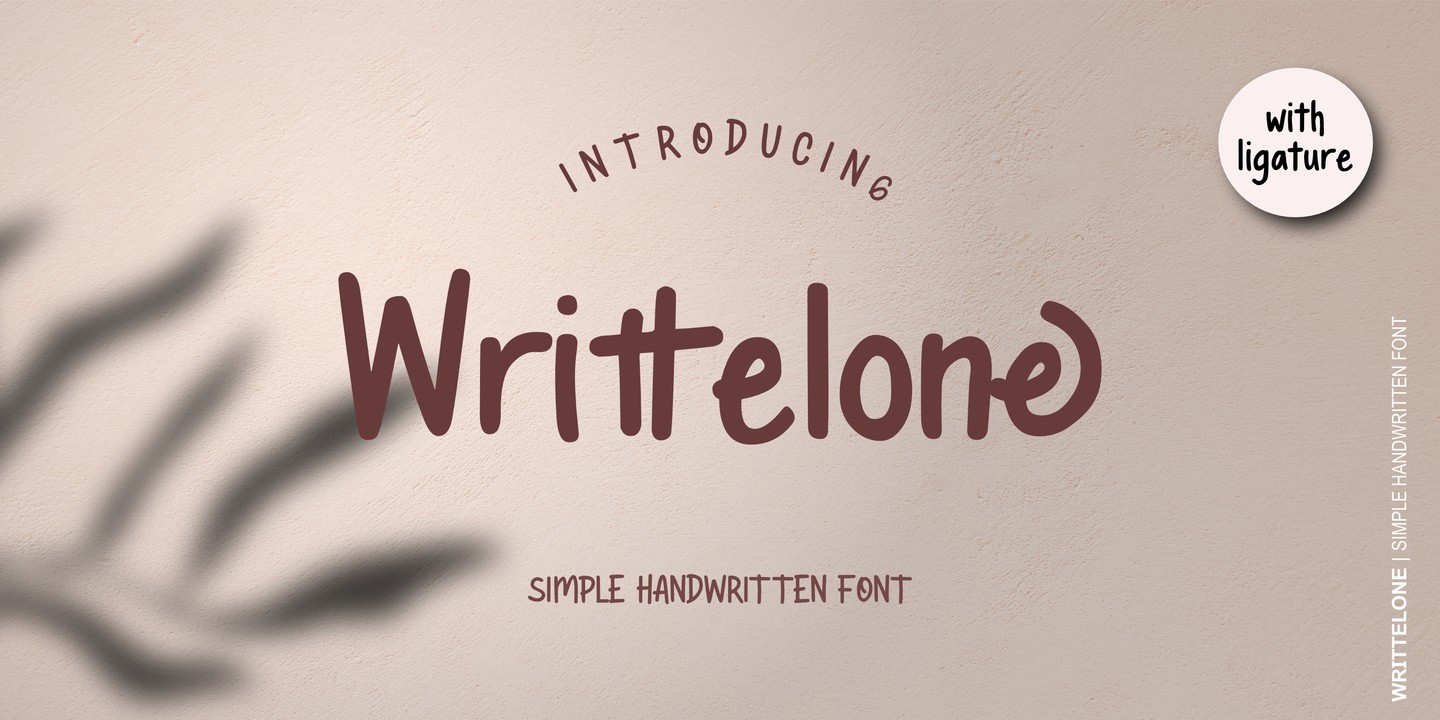 Font Writtelone