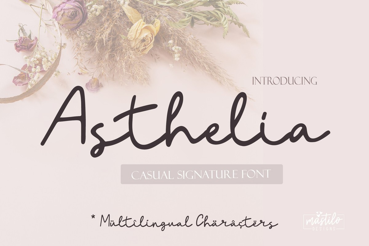 Font Asthelia
