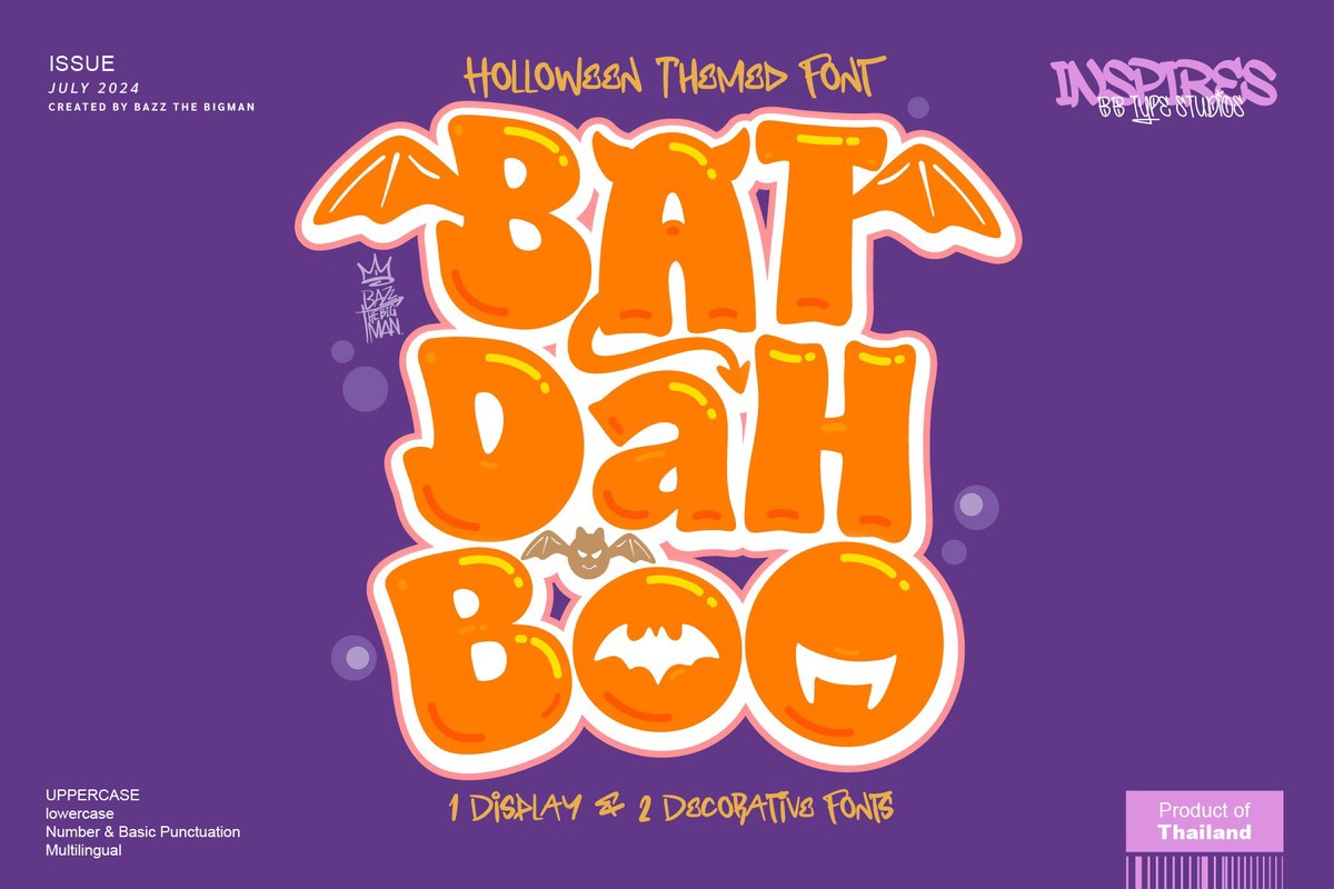 Font BatDaBoo