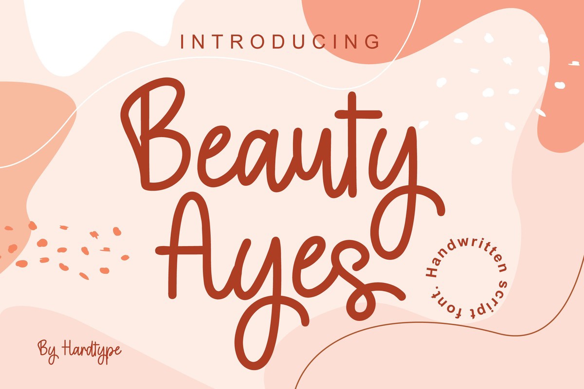 Font Beauty Ayes
