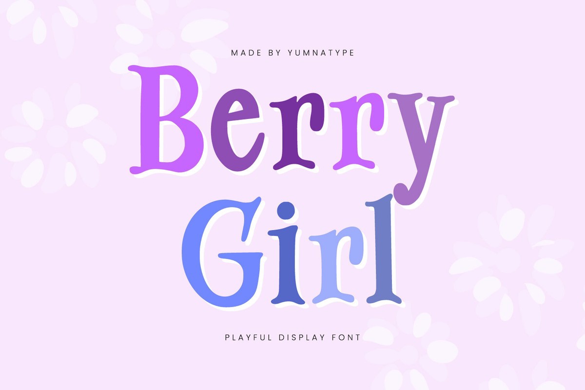 Font Berry Girl