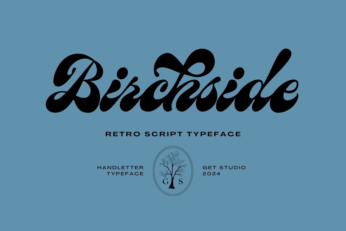 Font Birchside Typeface