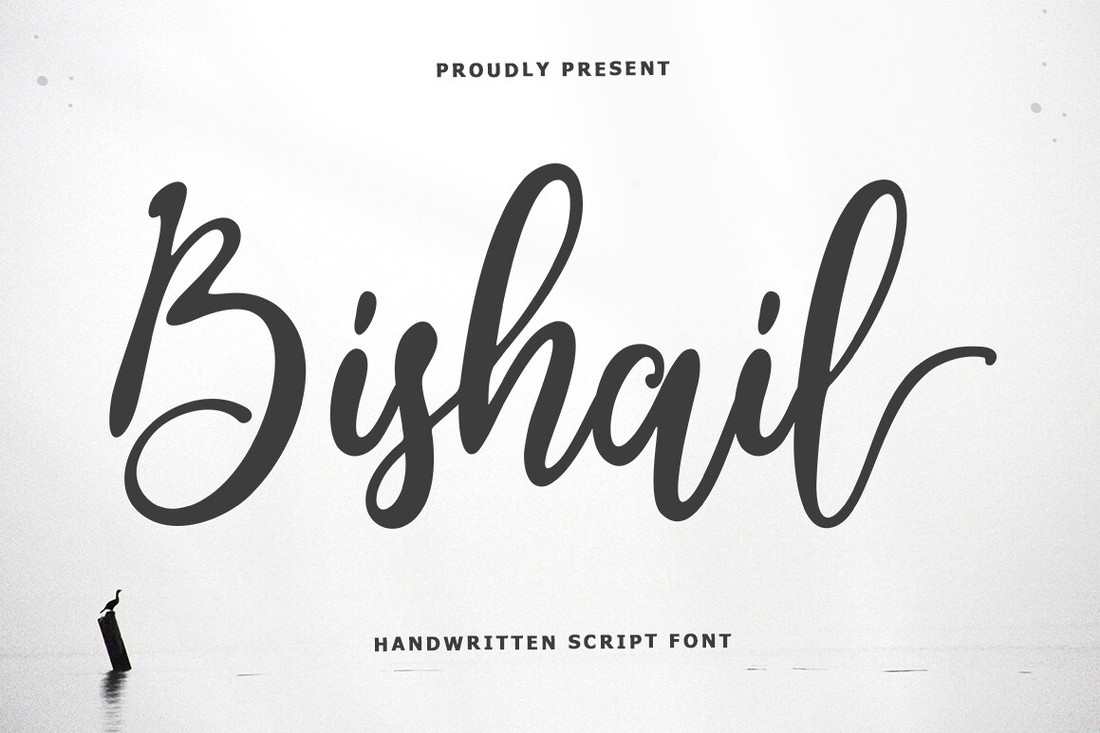 Font Bishail Script