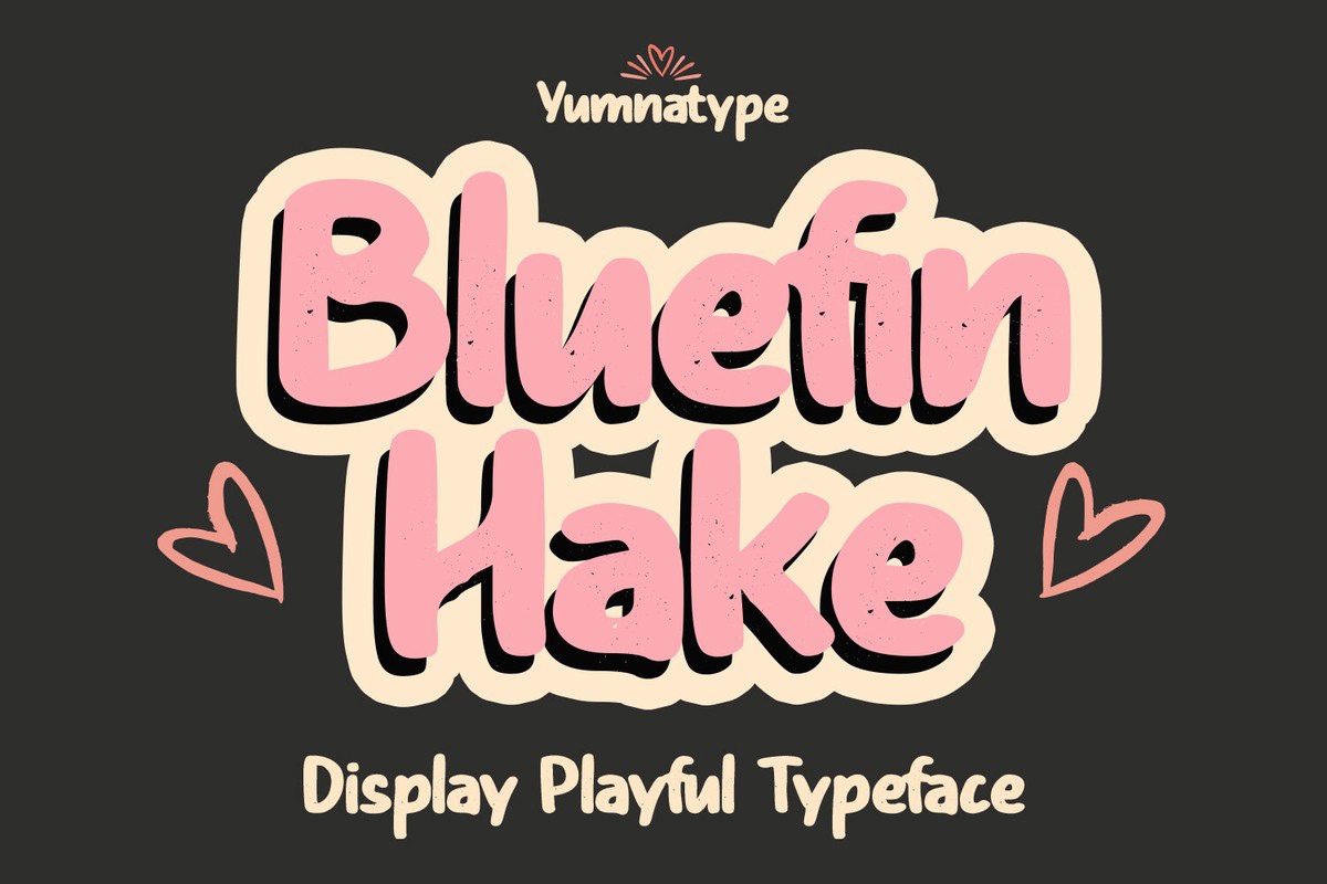 Font Bluefin Hake