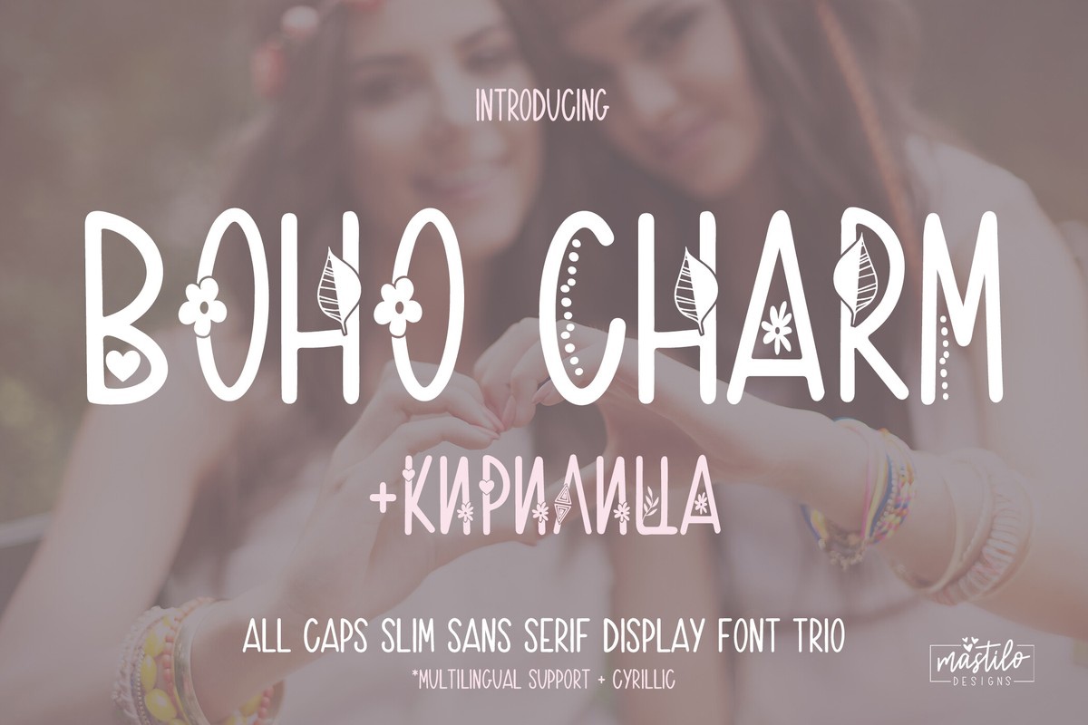 Font Boho Charm
