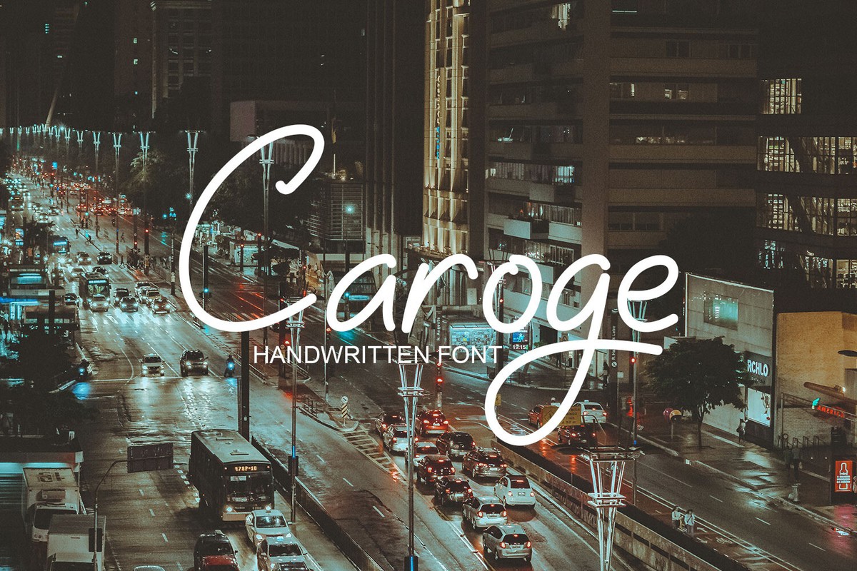 Font Caroge
