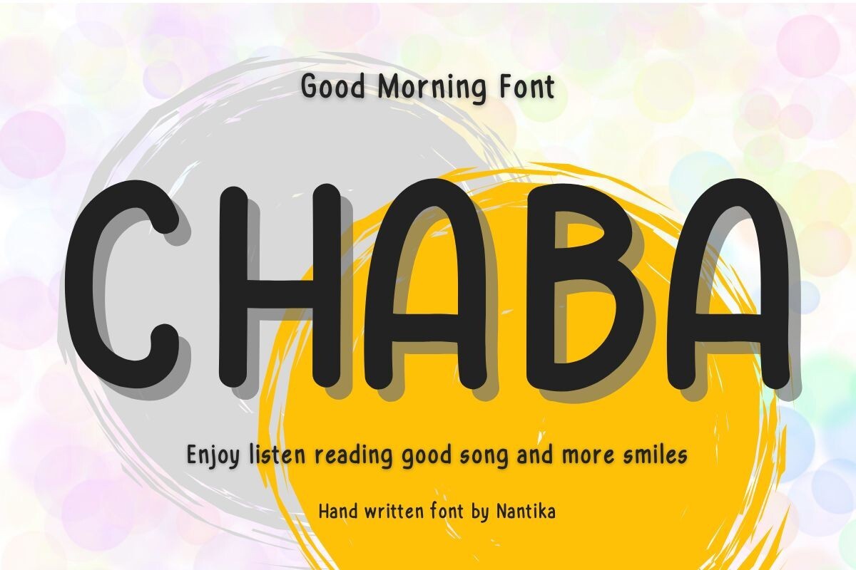 Font Maru Chaba
