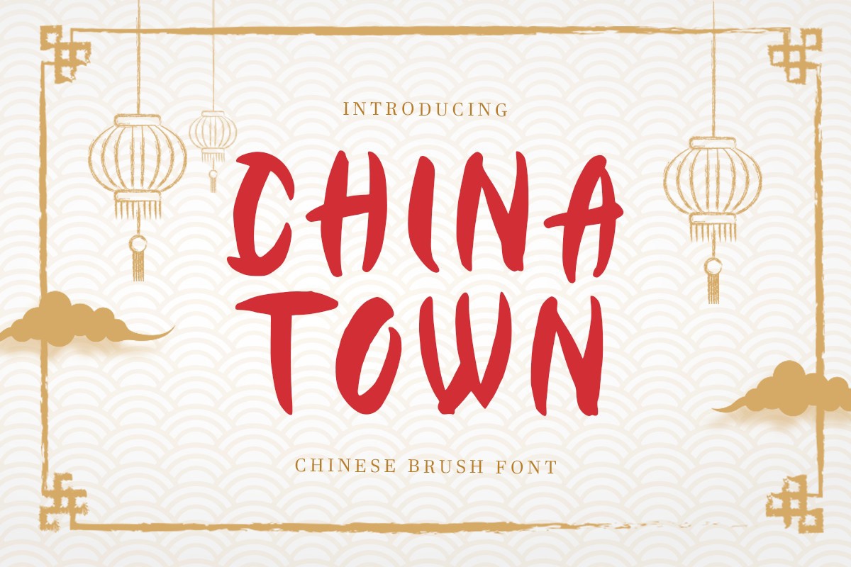 Font China Town