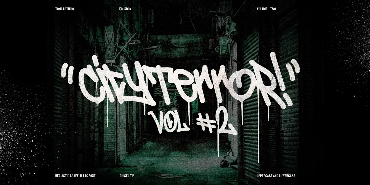 Font City Terror Vol2