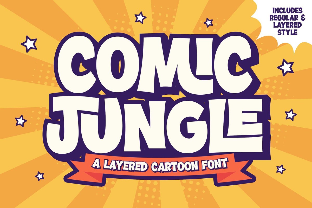 Font Comic Jungle