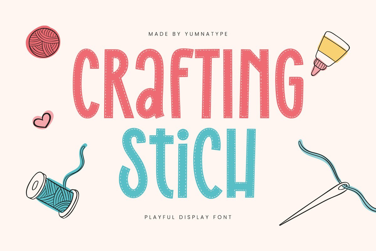 Font Crafting Stich