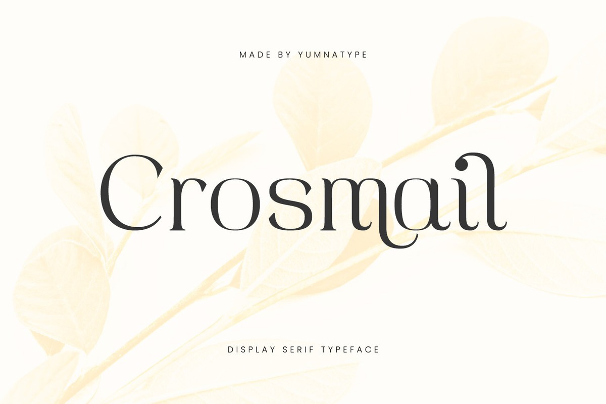 Font Crosmail