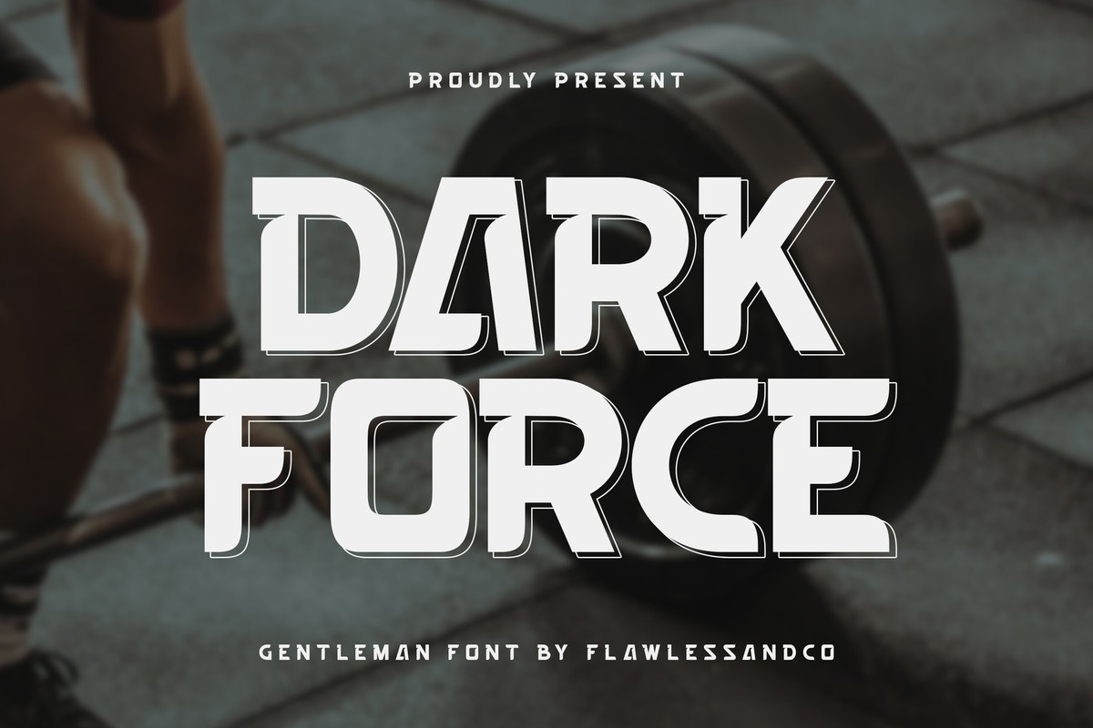 Font Dark Force