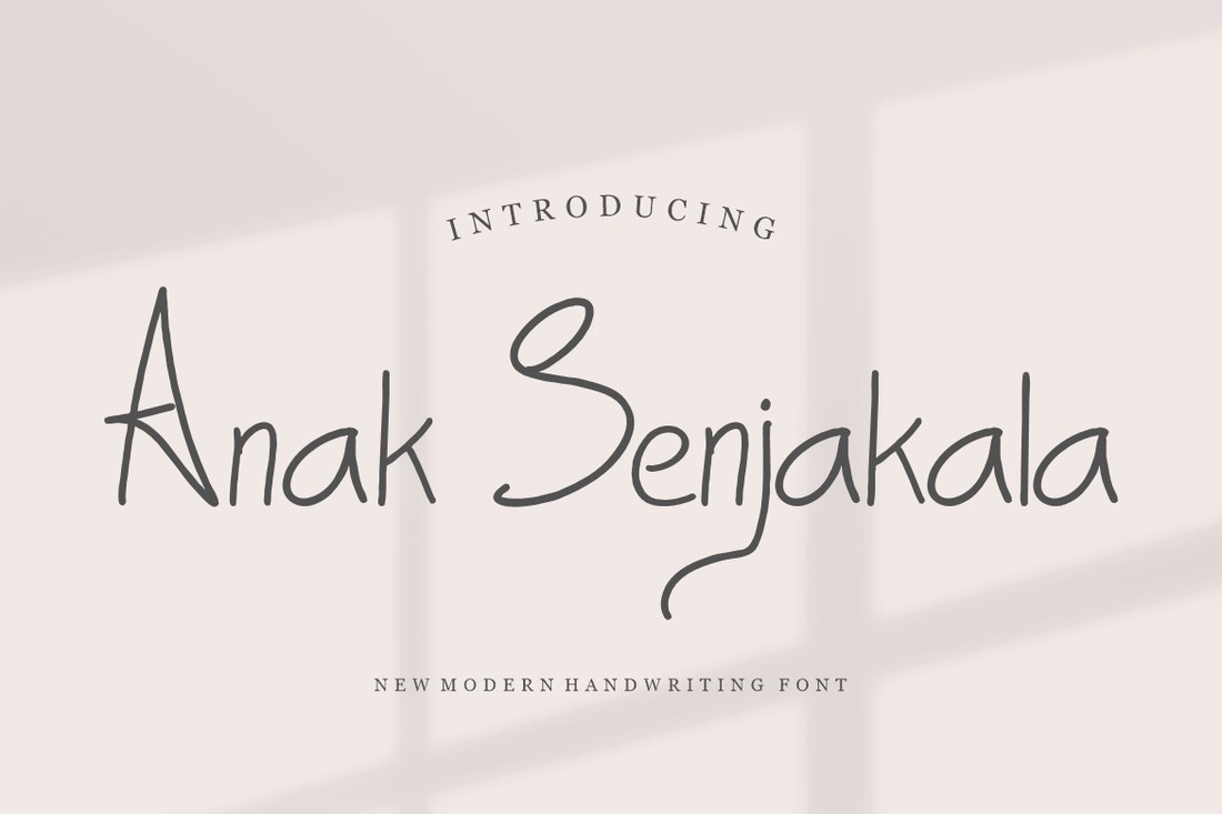 Font Anak Senjakala